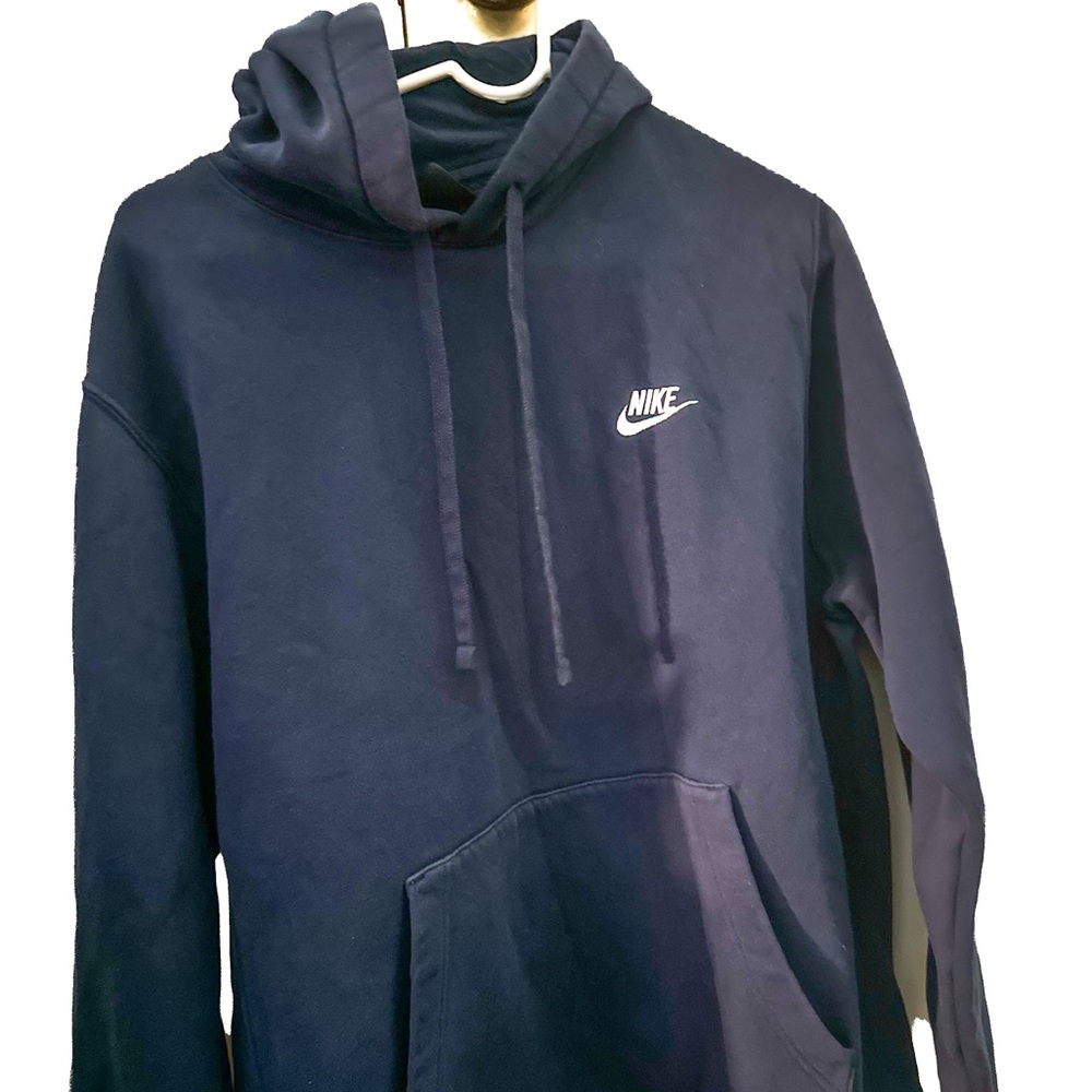 Dark Blue Large Nike Hoodie